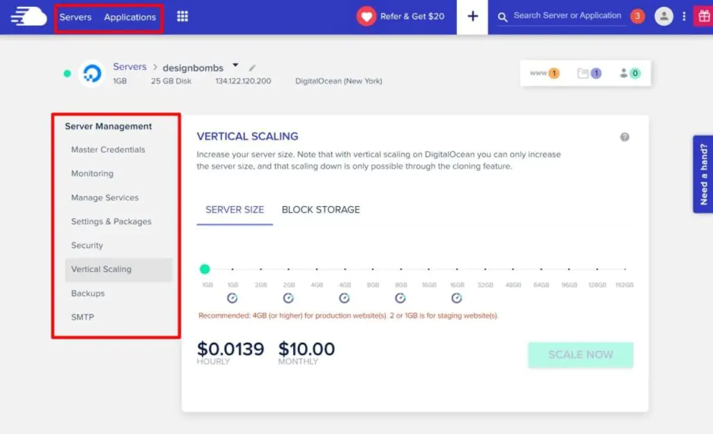 cloudways ux 2