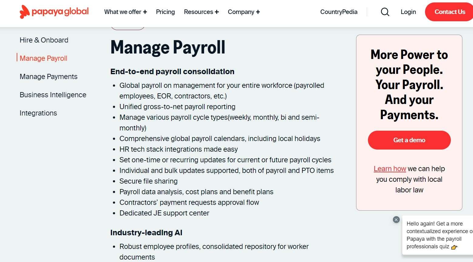 Global Payroll