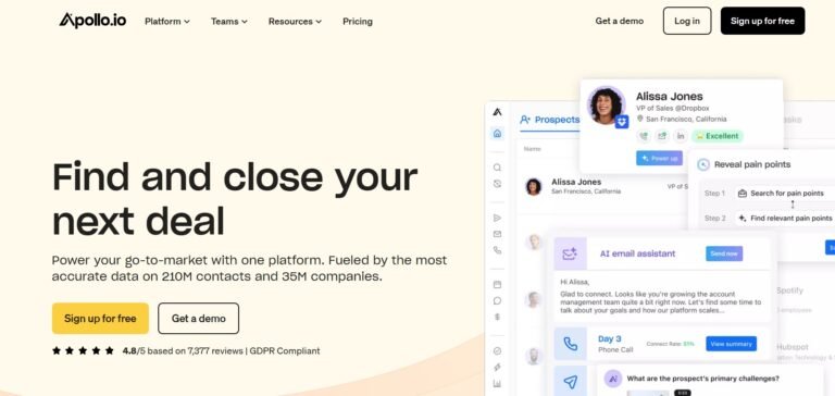 Apollo Software Use in 2025 | Features, Pricing, Pros and Cons 9 Apollo Software