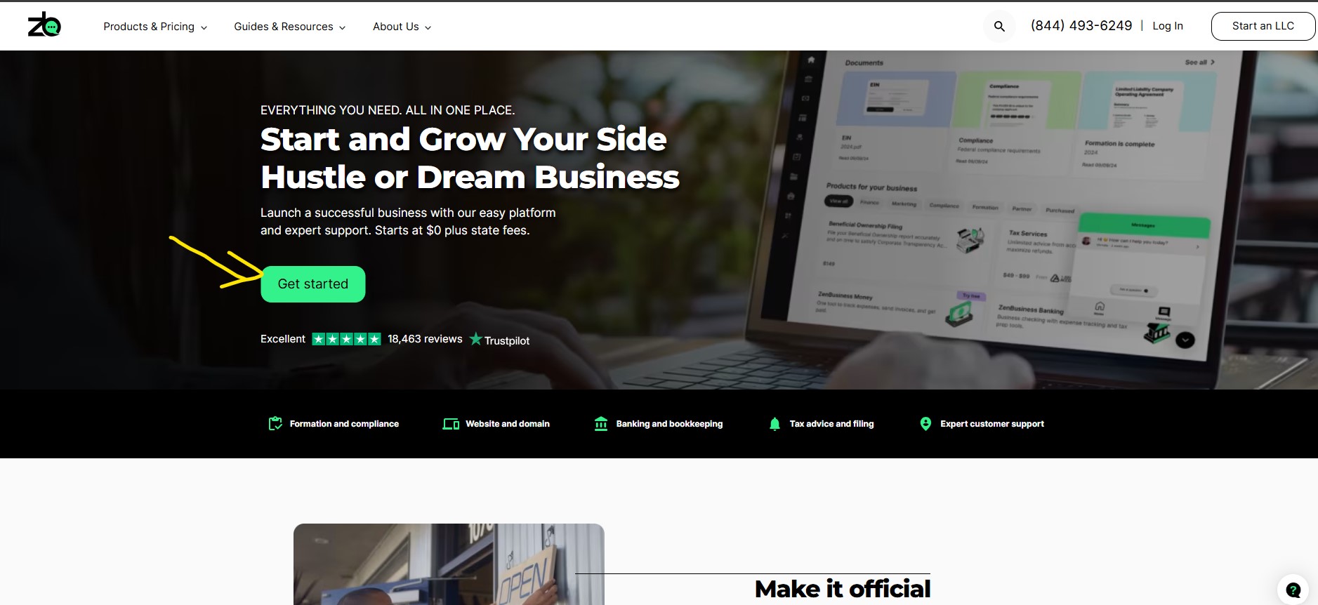 ZenBusiness Business Registration