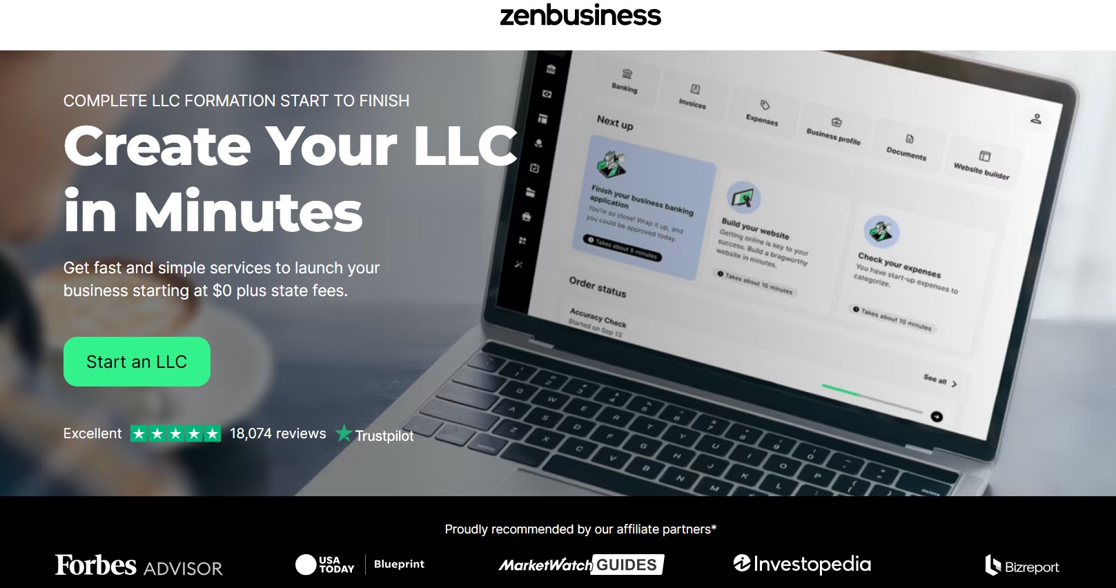 ZenBusiness Business Registration
