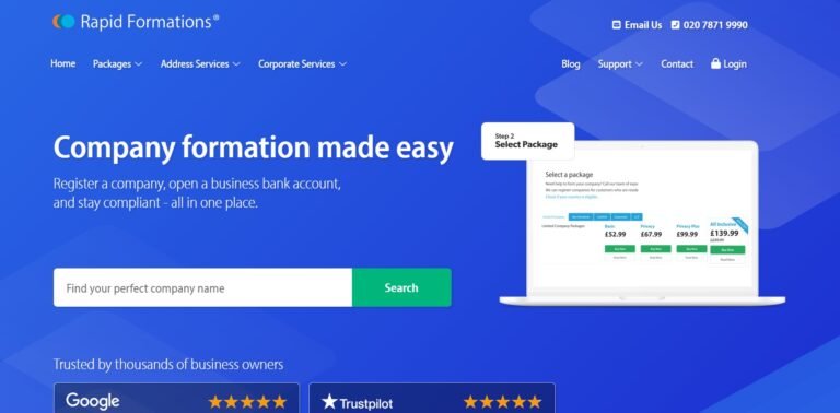 Rapid Formations Business Registration in the UK 9 Rapid Formations Business Registration in the UK