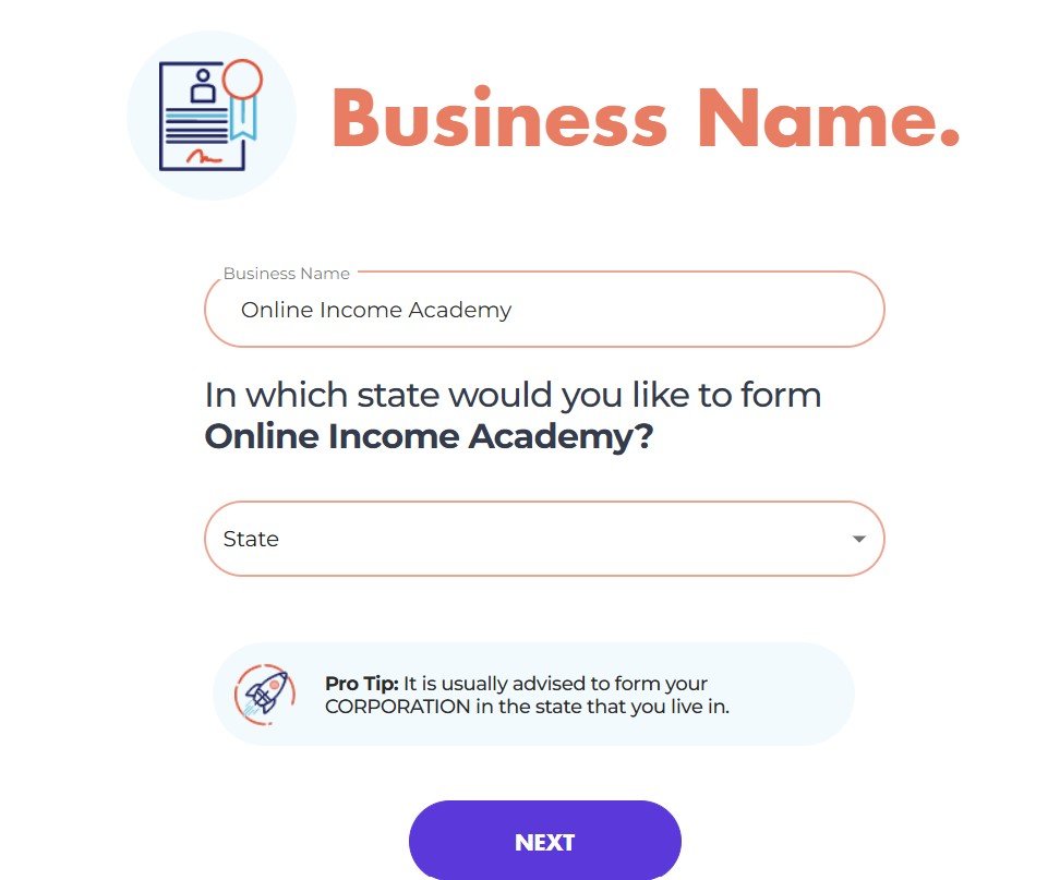Business Rocket Business Registration in the USA