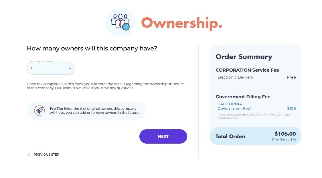 Business Rocket Business Registration in the USA