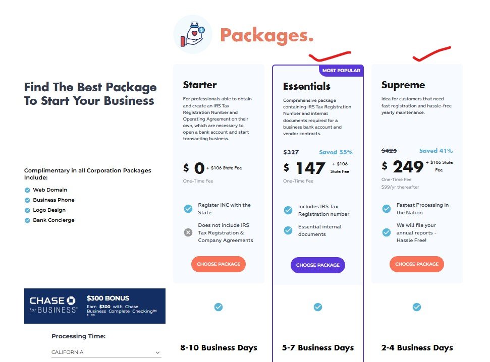 Business Rocket Business Registration in the USA