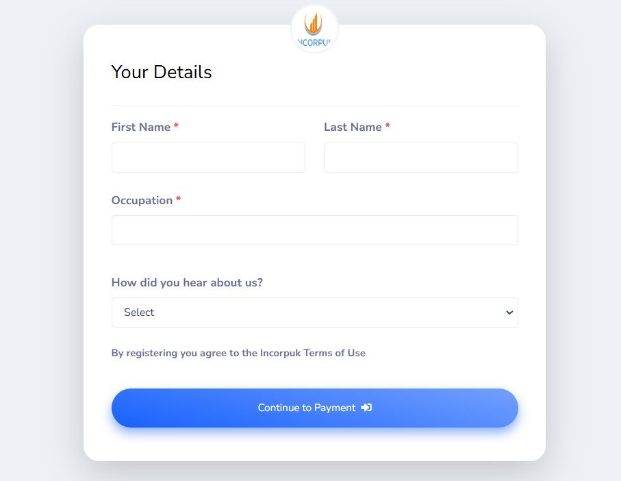 IncorpUK Business Registration in the UK