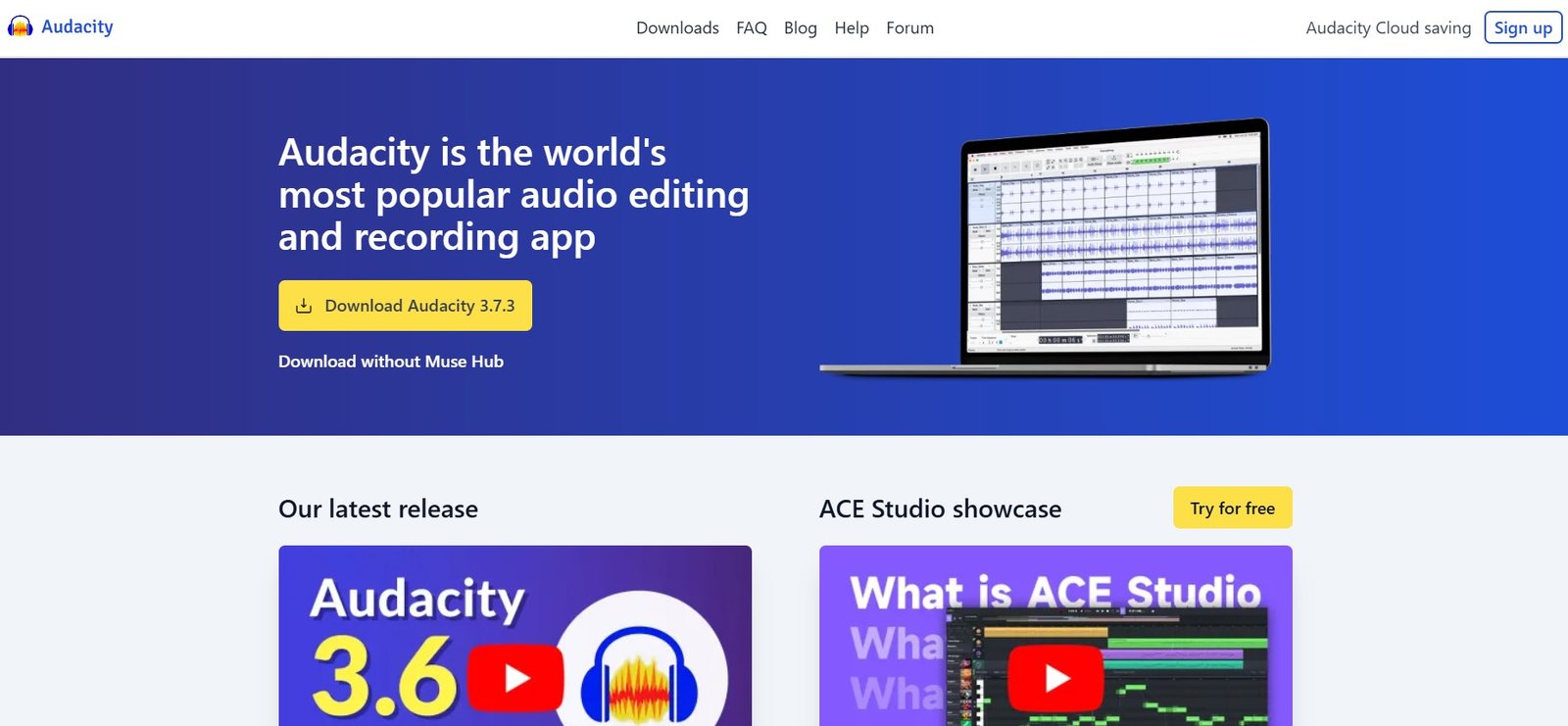 Audacity Podcast Software
