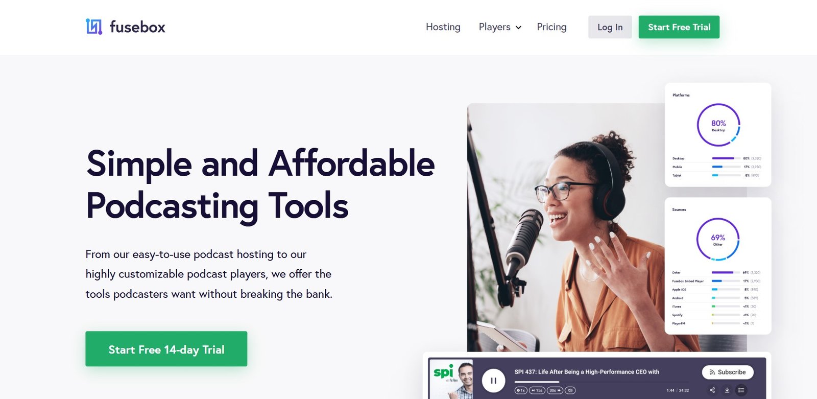 fusebox podcast software