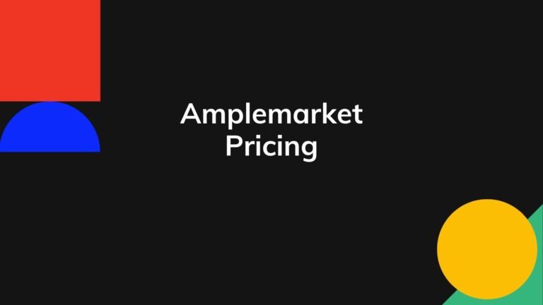 Amplemarket Pricing Plans Explained 2025: Startup, Growth & Elite (Full Review + Use Cases) 74 Amplemarket Pricing