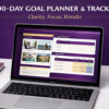90 day goal planner 90-Day Goal Planner Spreadsheet | 90 Day Goal Planner Template
