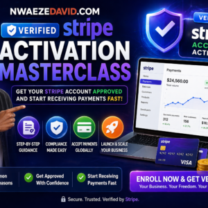 Stripe Masterclass Stripe Masterclass | Stripe Account Creation Course