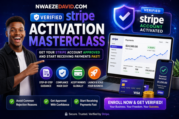Stripe Masterclass Stripe Masterclass | Stripe Account Creation Course