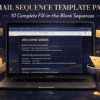 email sequence template pack Email Marketing Sequence Template Pack | Email Sequence Pack