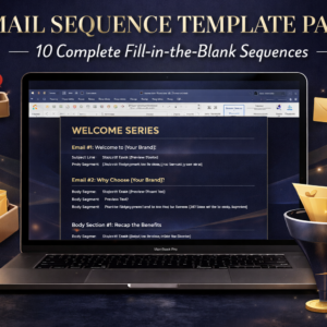 email sequence template pack Email Marketing Sequence Template Pack