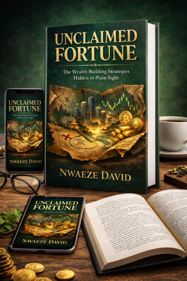 mockup The Unclaimed Fortune Book
