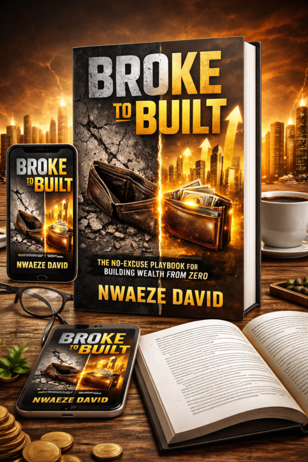mockup Broke to Built Book