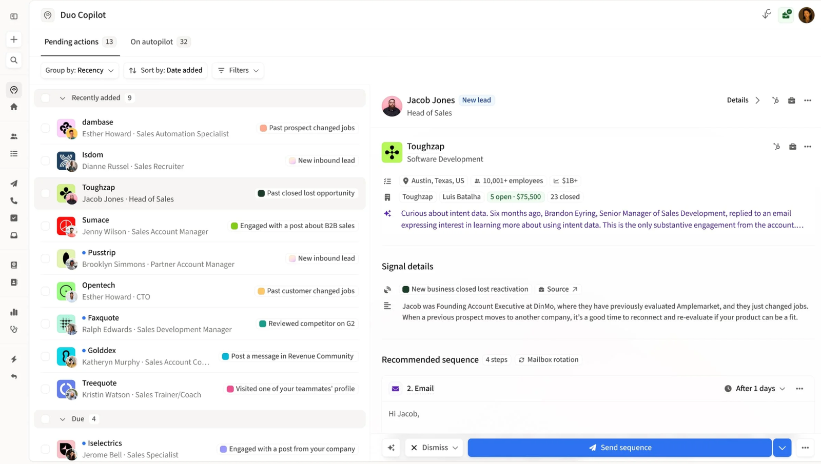 Amplemarket Integrations 2026 | CRM, Dailer, Calendar Sync