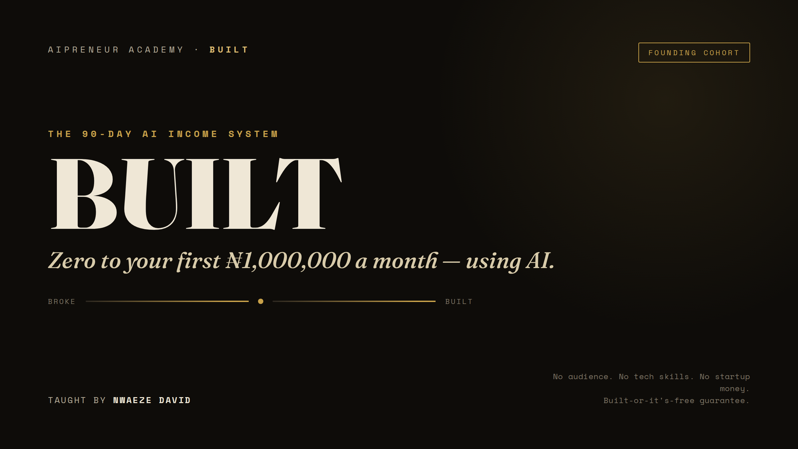 AI Income System Masterclass